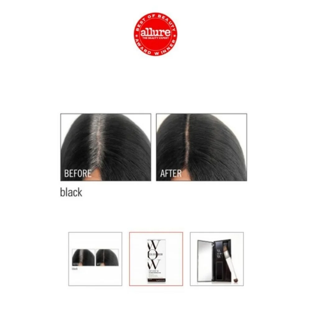 COLOR 𝐖𝐎𝐖 Root Cover Up Black powder